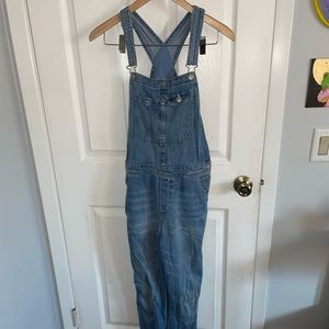 Women’s denim overalls